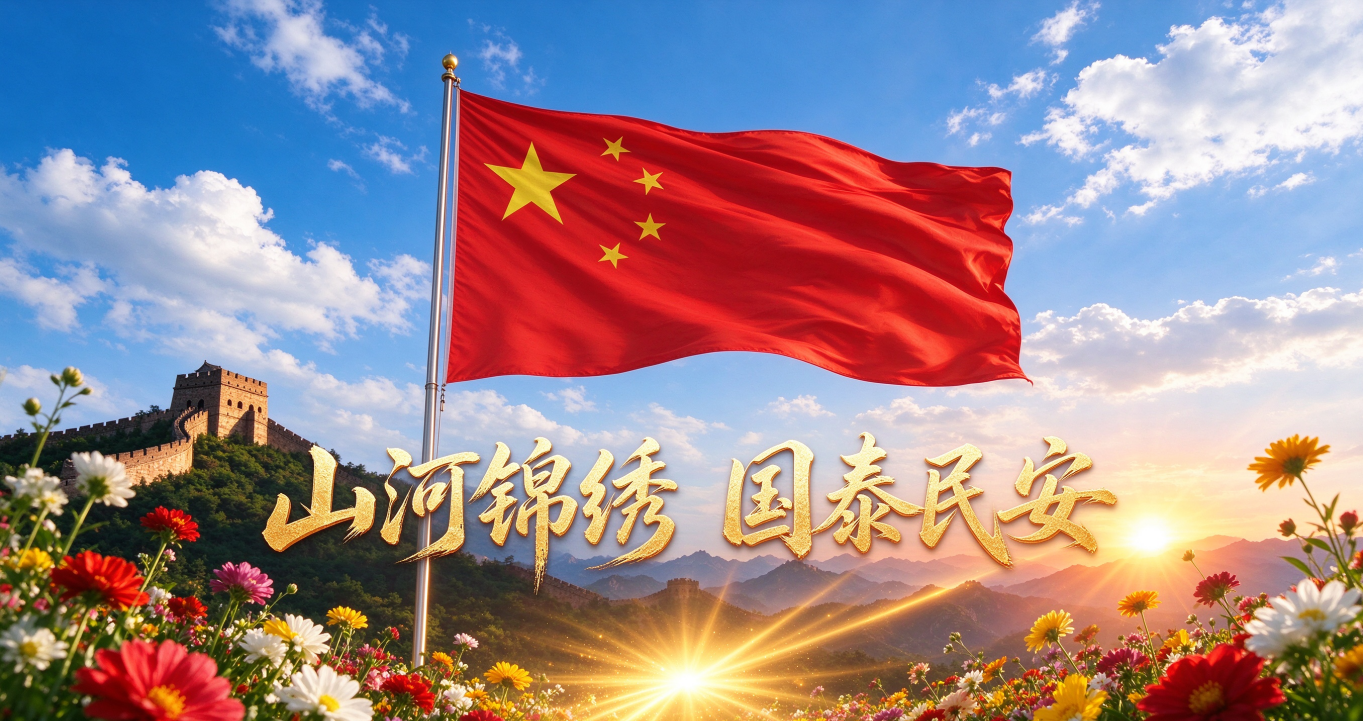 欢度国庆，致敬祖国